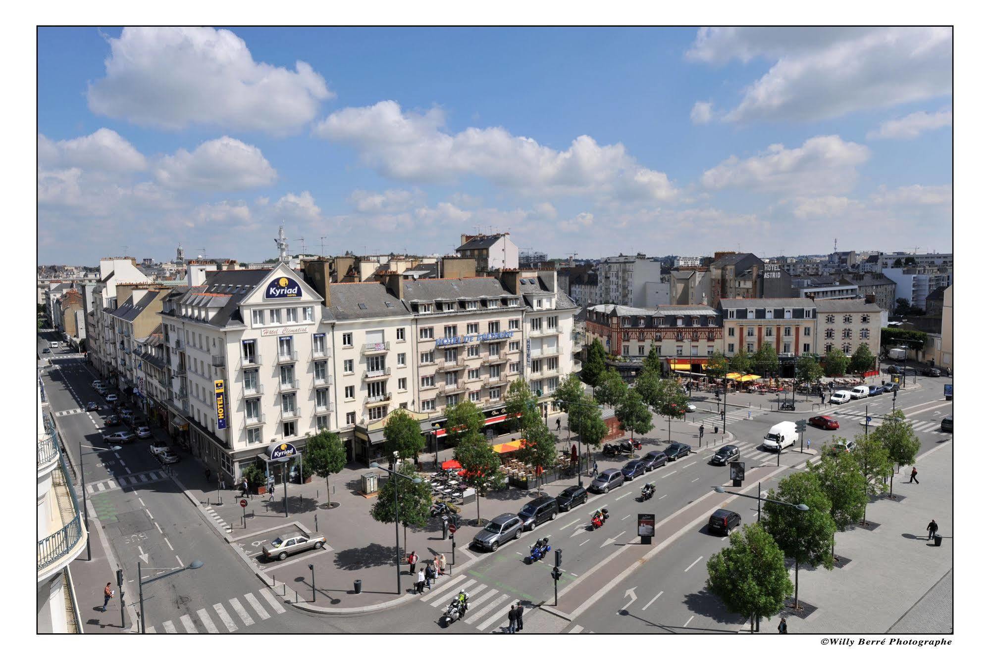 Le Paris Brest Hotel Рен Екстериор снимка